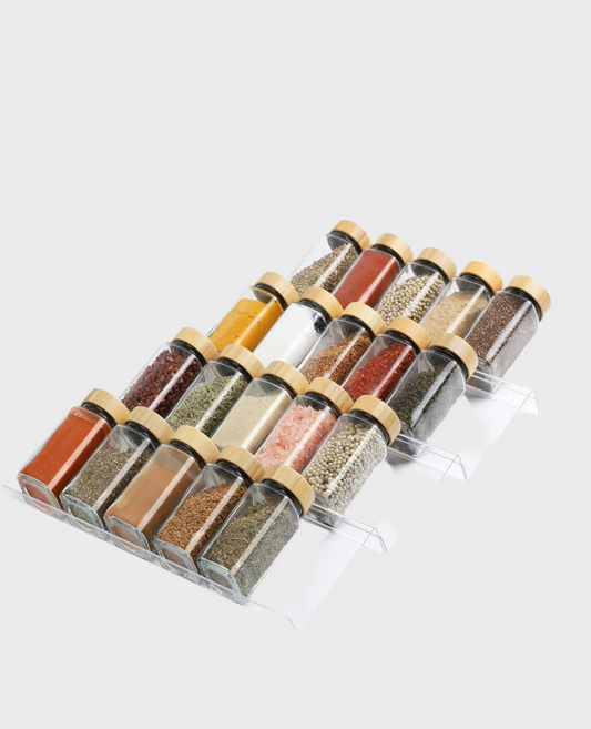 Acrylic spice drawer organizer (4 pieces)