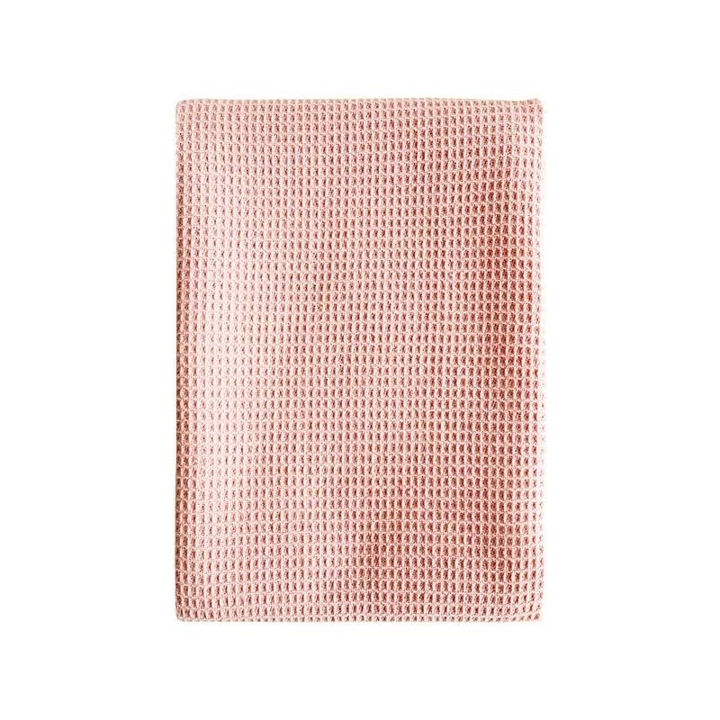 Set of 4 large waffle towels