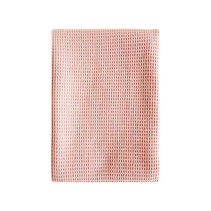 Set of 4 large waffle towels