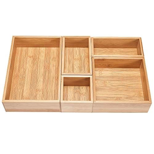 Drawer compartment set of 5